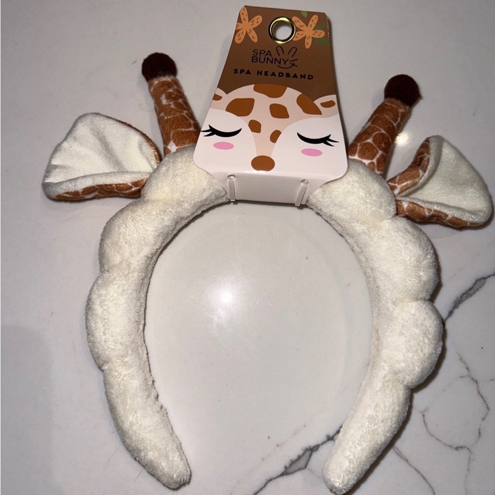 Spa Bunny Giraffe Spa Headband